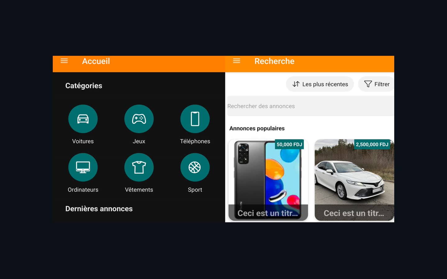 Aaway — bannière de présentation